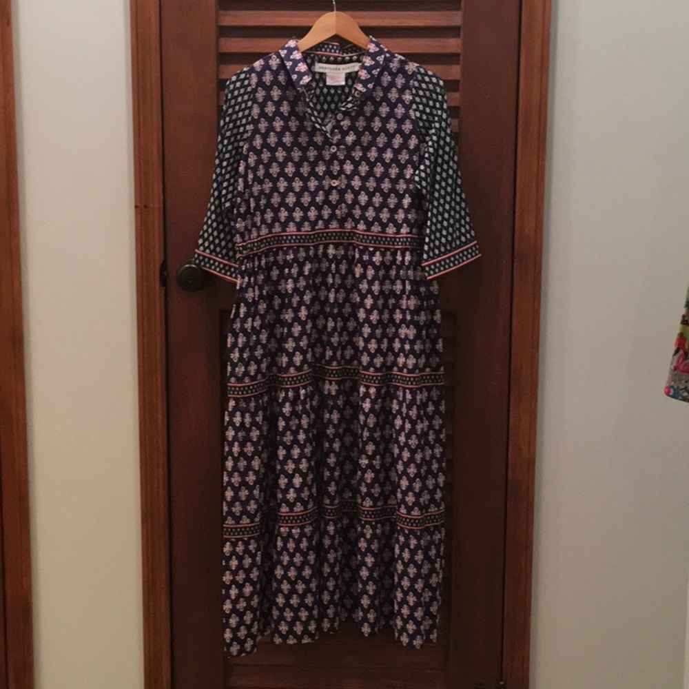 Gretchen Scott Cotton Tear It Up Dress